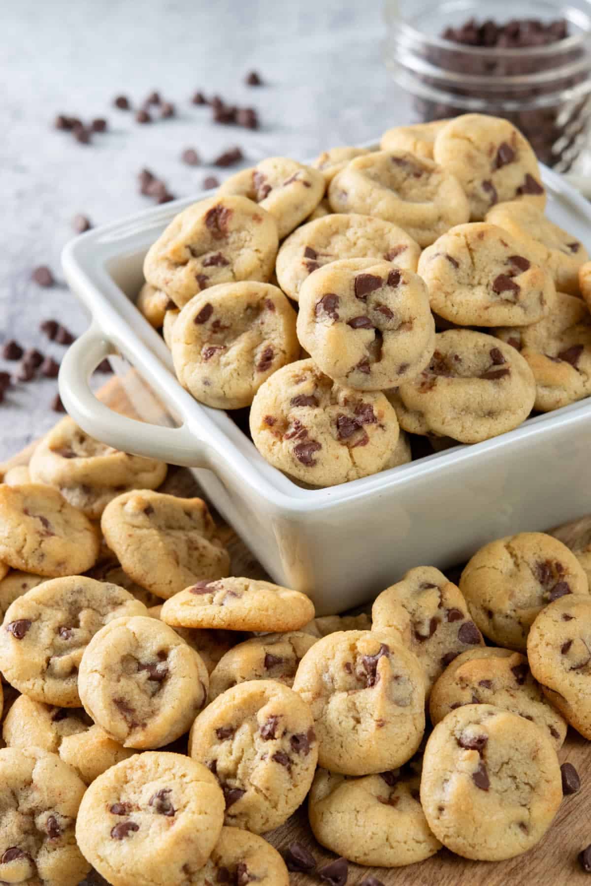 Mini Chocolate Chip Cookie Tub