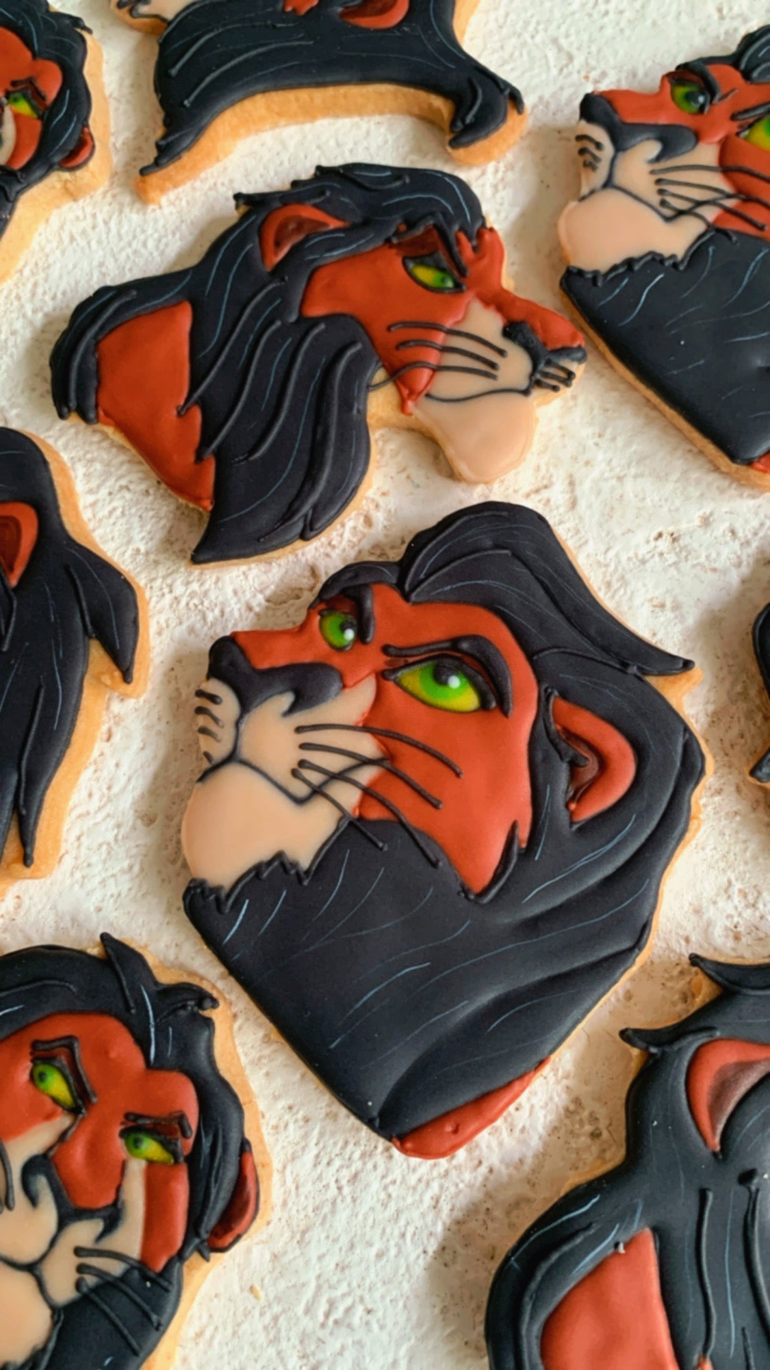 Lion King Scar Themed Cookies