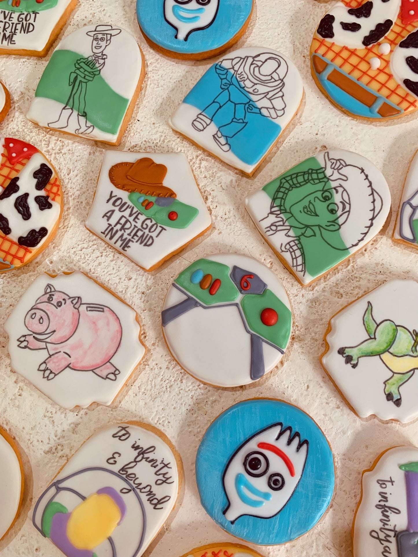 Toy Story Themed Cookies