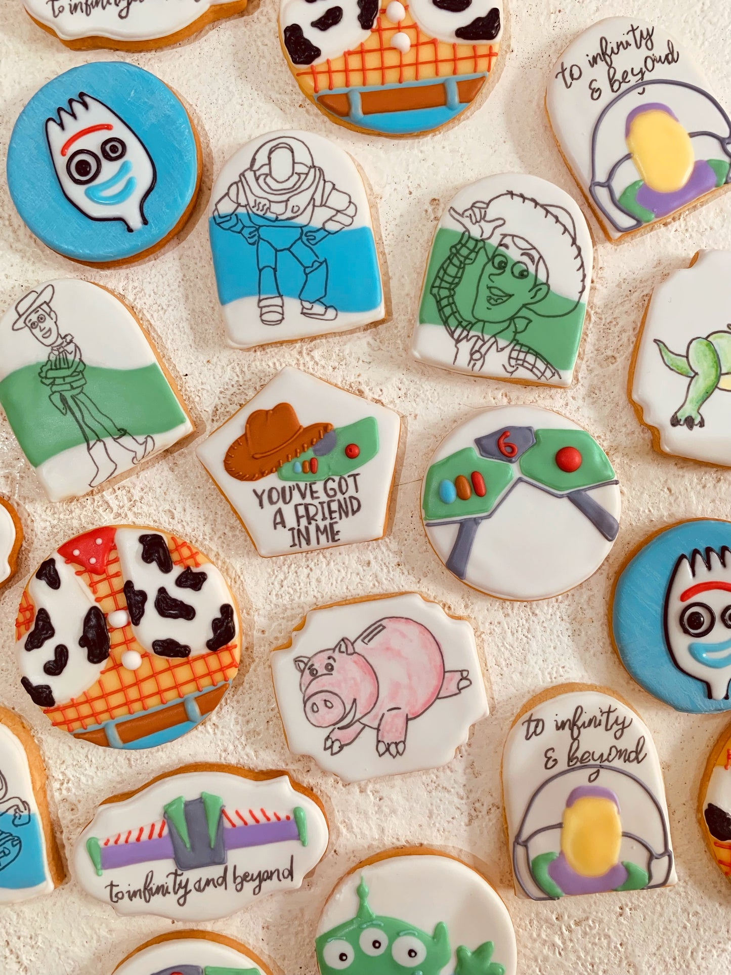 Toy Story Themed Cookies