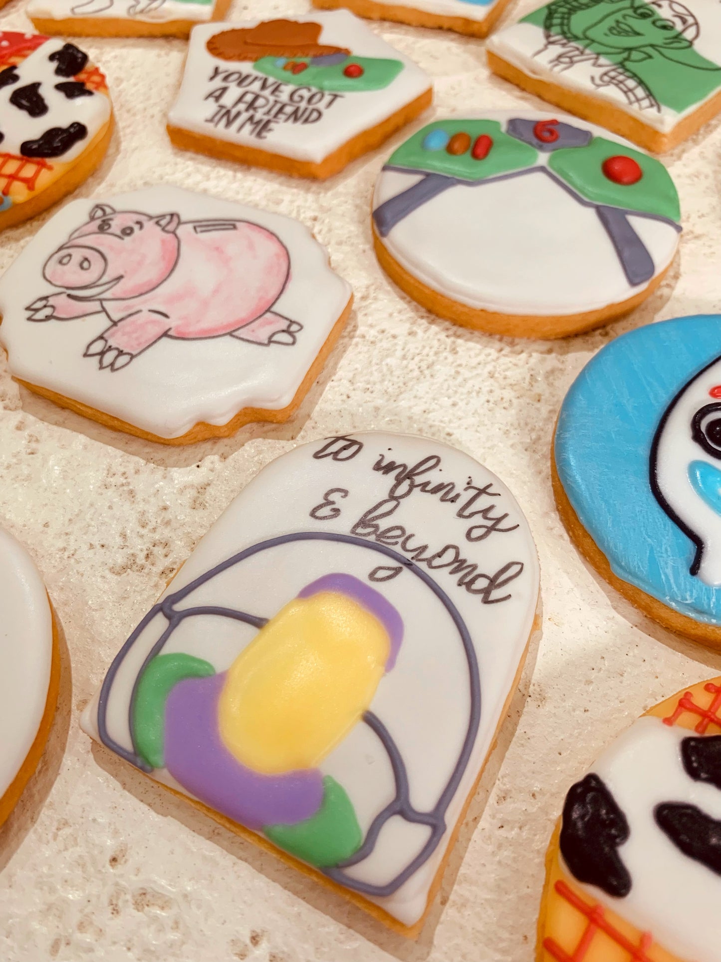 Toy Story Themed Cookies