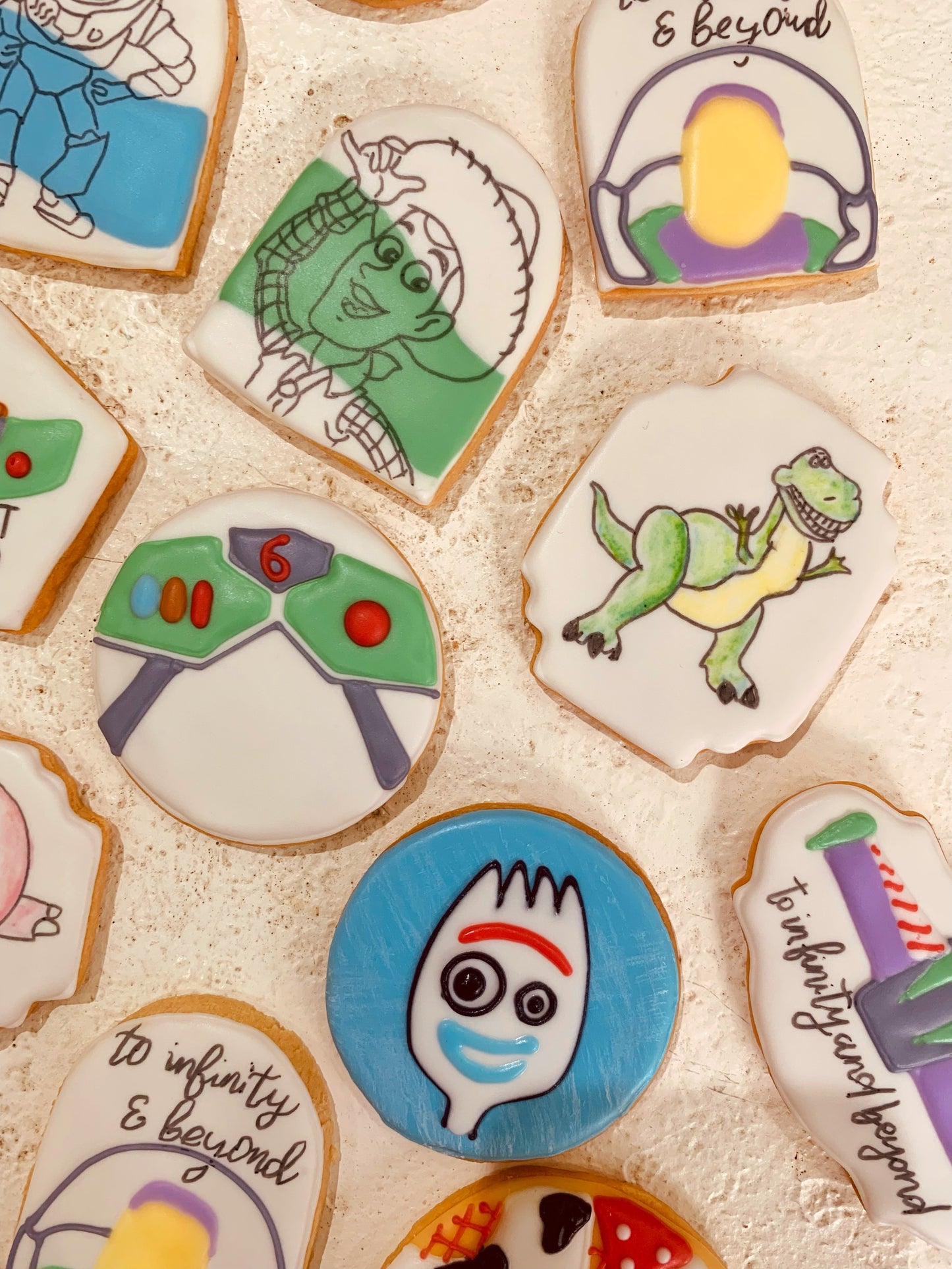 Toy Story Themed Cookies