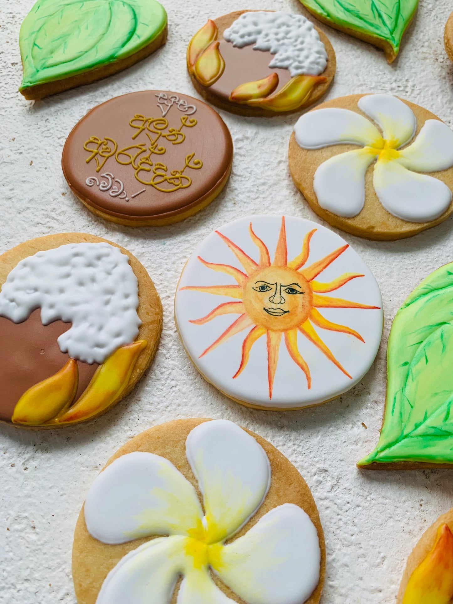 Sinhala & Tamil New year Cookie Set : 02