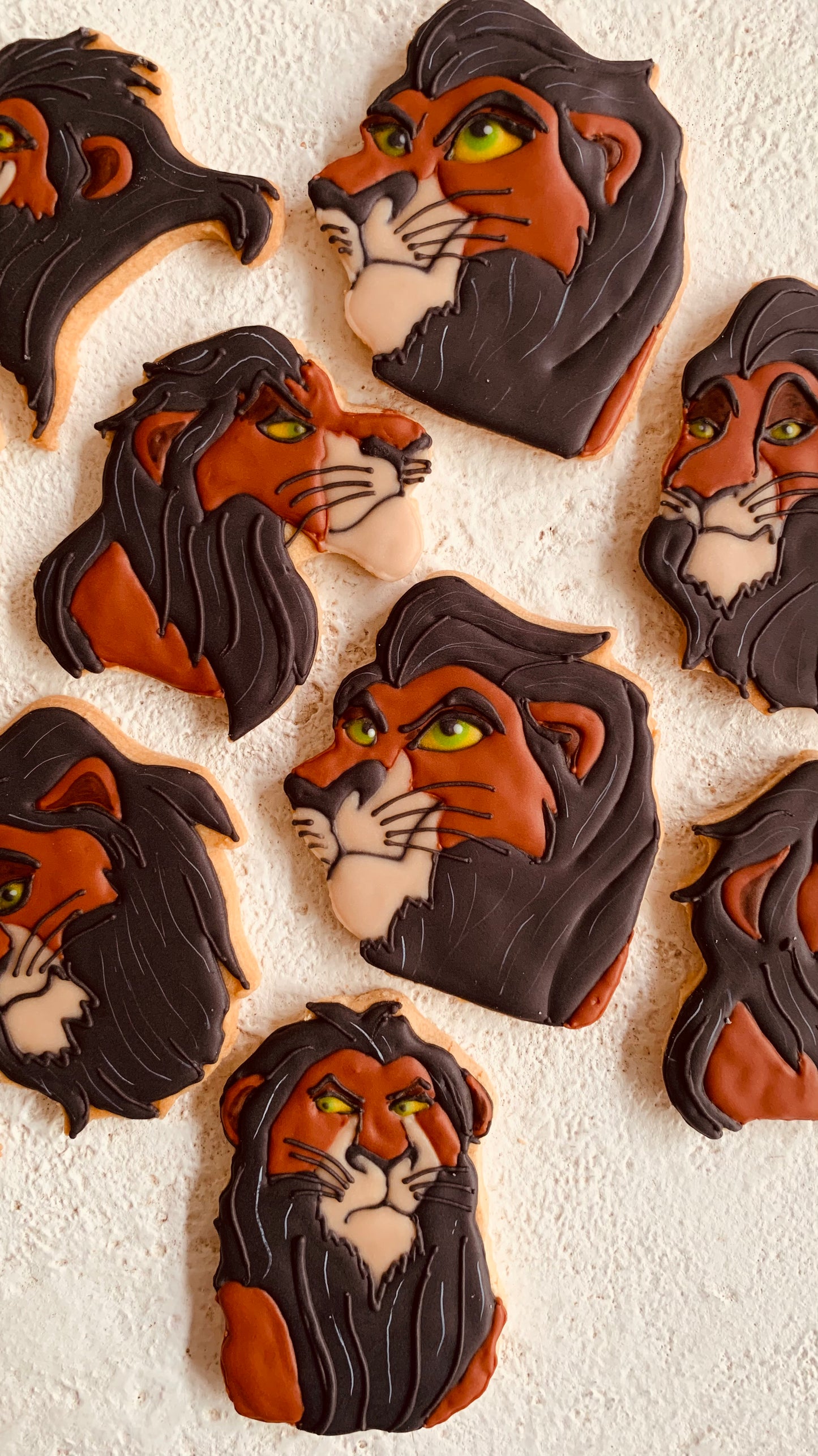 Lion King Scar Themed Cookies