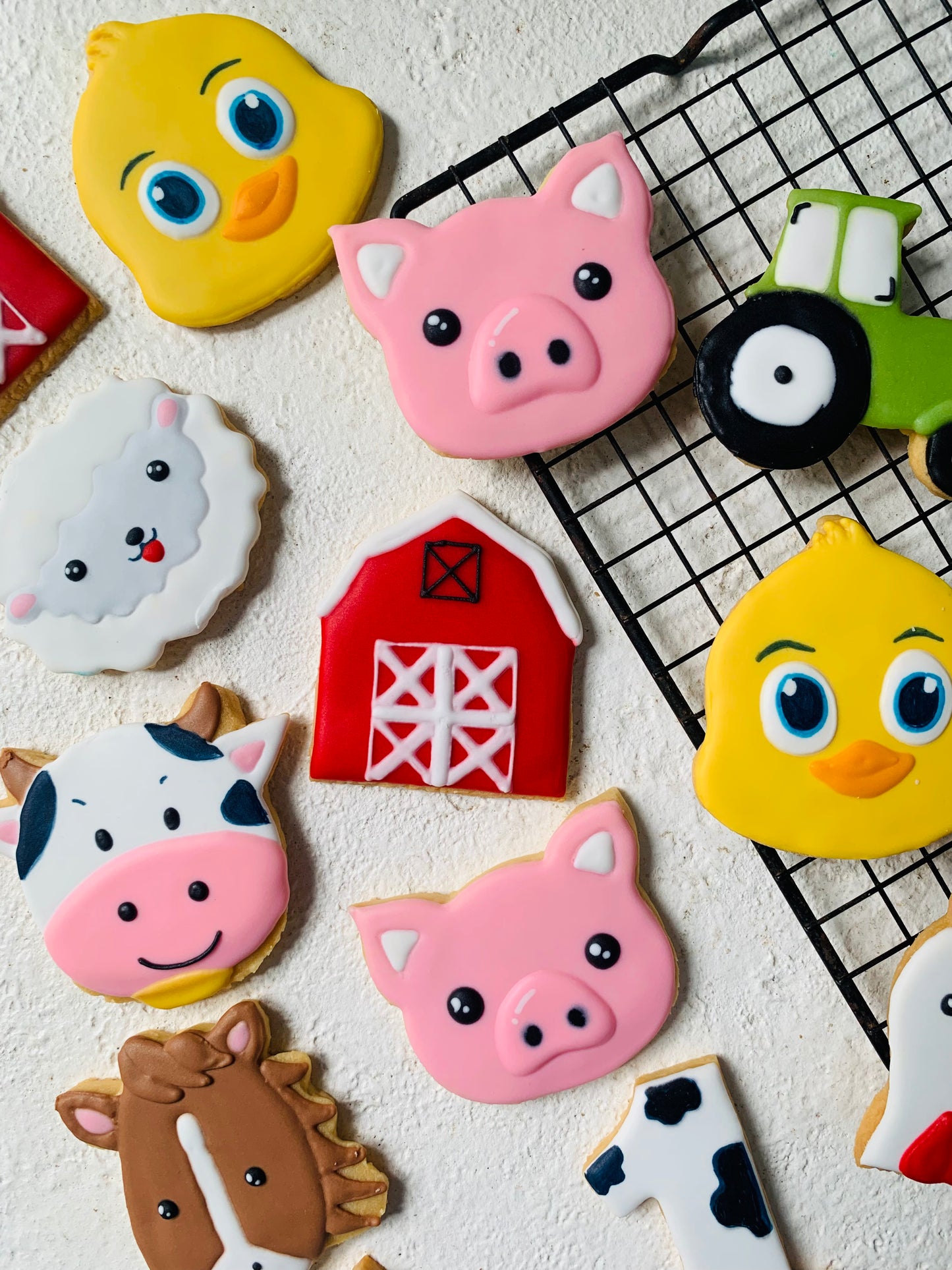 Farm Animal Cookies
