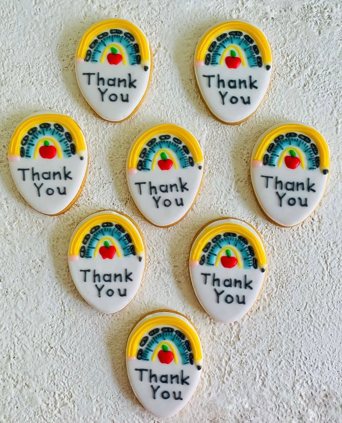 Teachers Day Decorated Cookie Set -1