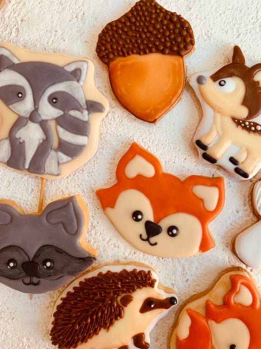 Woodland theme Cookies
