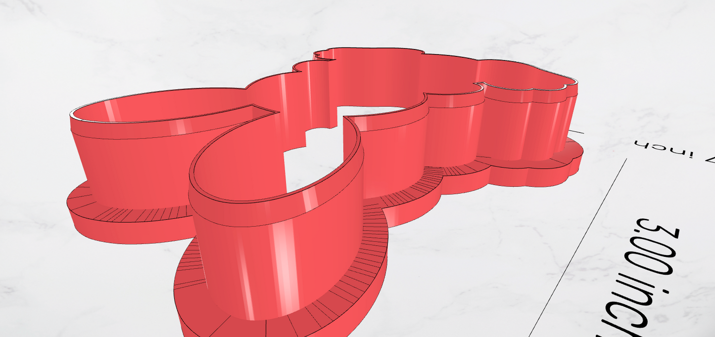 Easter Bunny Cookie Cutter STL - 1